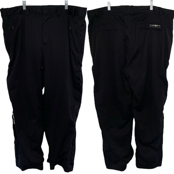 Sunice Black Tornado Flex Vent Waterproof Pants 29” Adjustable Waist Size XL - Picture 1 of 13